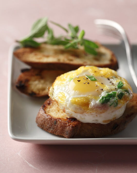 Easy Baked Eggs