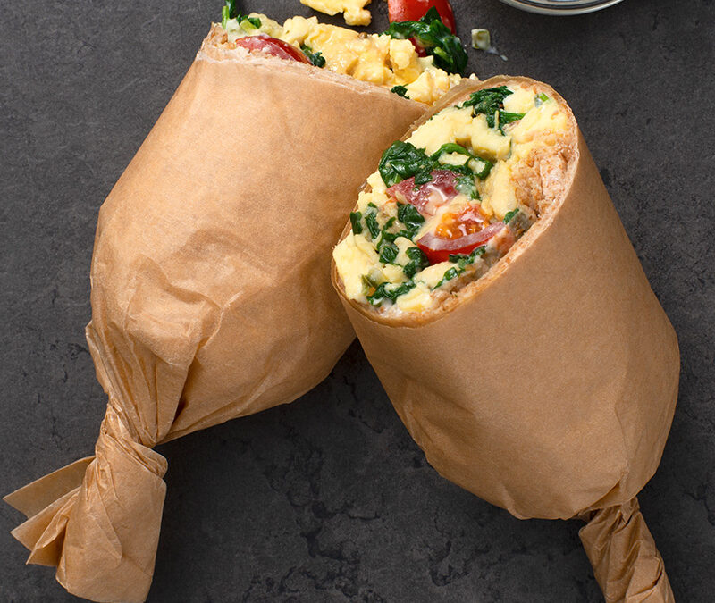 Greek Burrito Snack Wrap