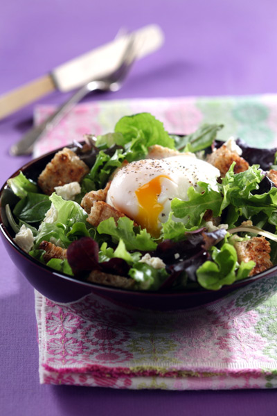 Poached Egg Salad