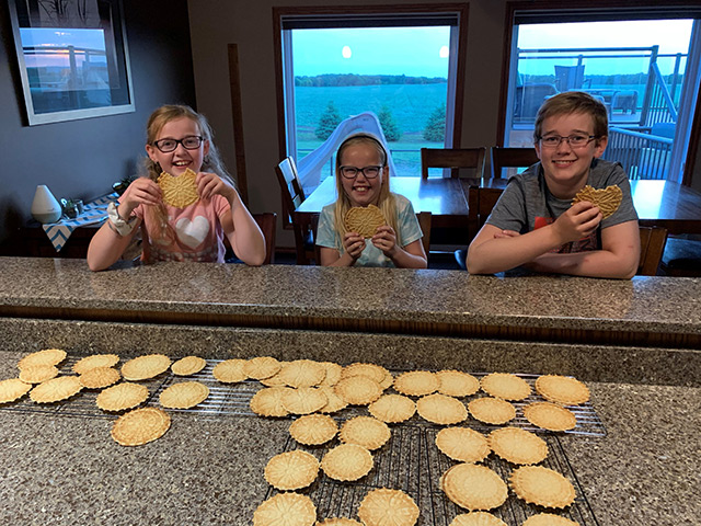 Belgian Waffle Cookies