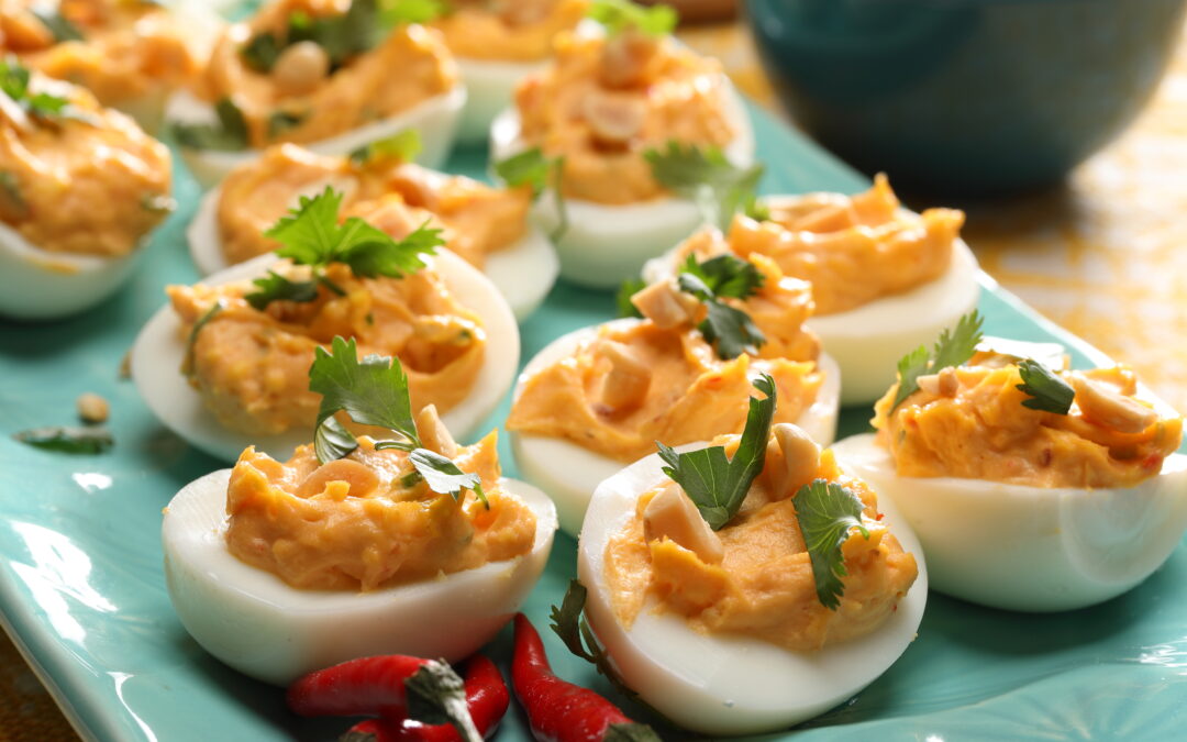 Thai Devilled Eggs