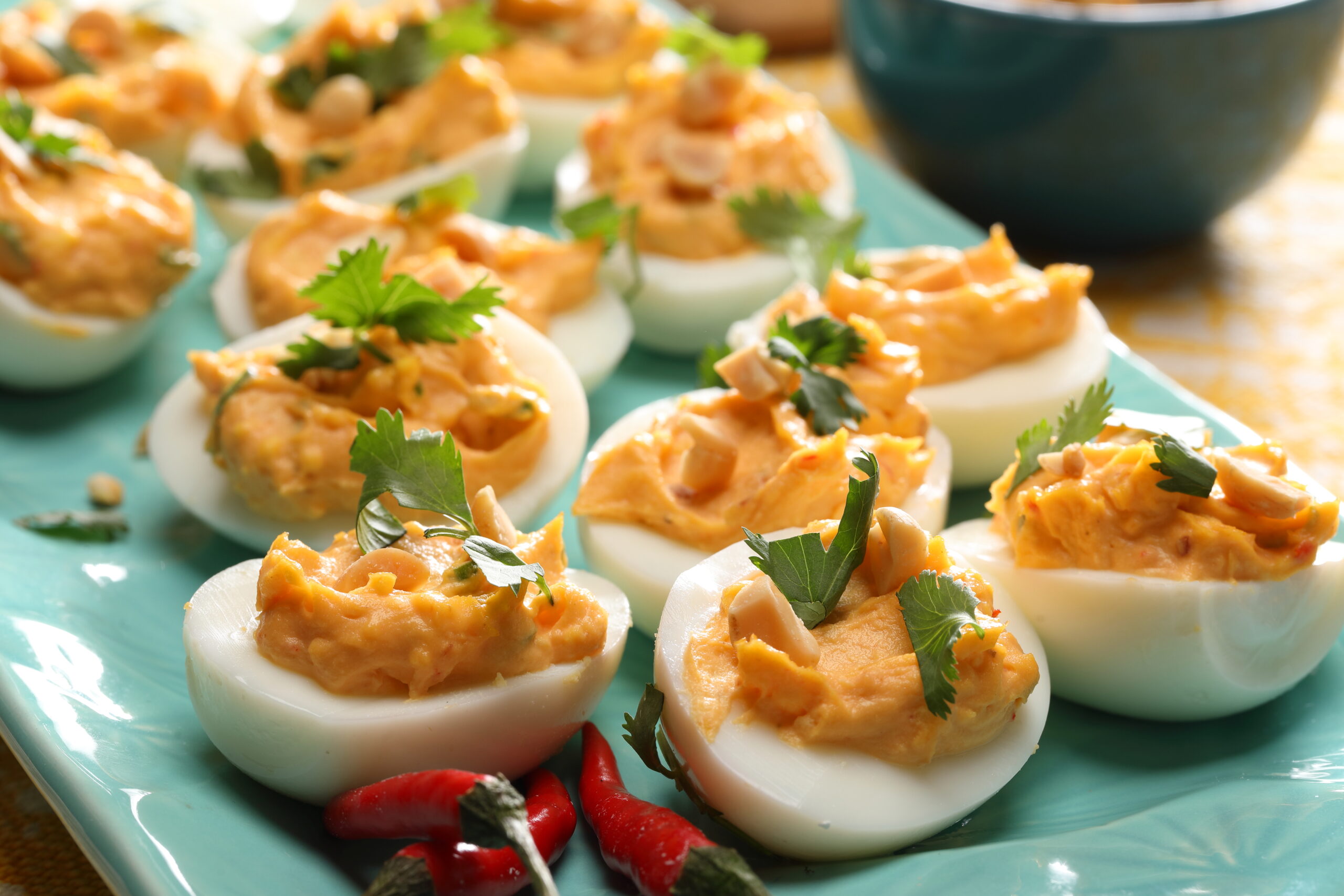 Thai Devilled Eggs