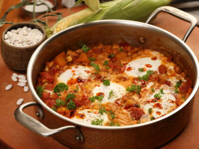 Three Sisters, Shakshuka, Indigenous recipe, Canadian, Canada