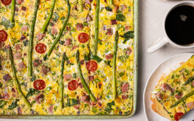 Get ready for Easter Brunch with Sheet Pan Country Quiche